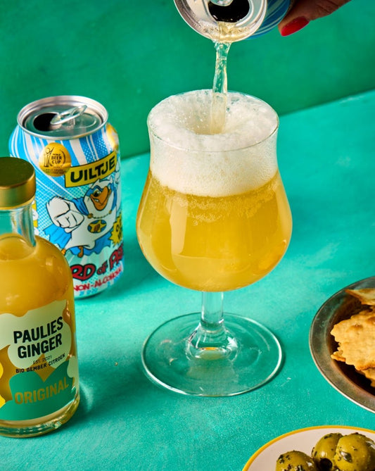 Paulieskick in de mix met 0.0 🔥 - Paulies Ginger
