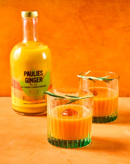 Ginger Carrot Juice - Paulies Ginger