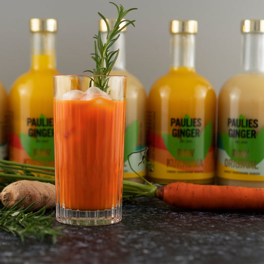 Ginger Carrot Juice - Paulies Ginger