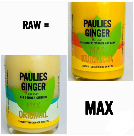 RAW = MAX - Paulies Ginger