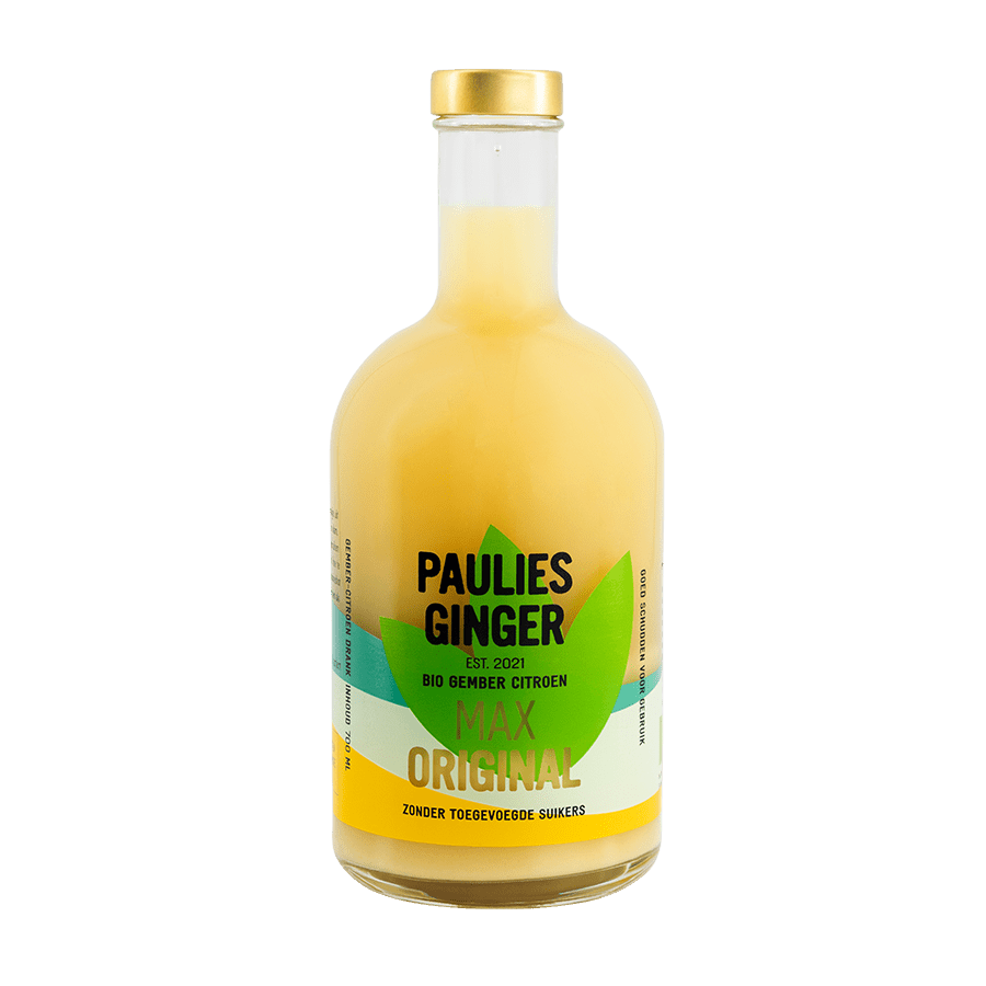 Gember Shot Original MAX - 700ML - Sap - Paulies Ginger