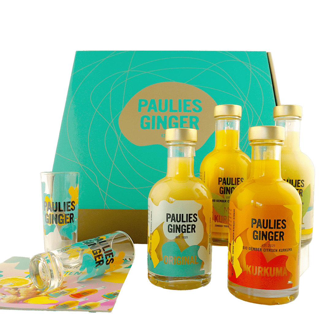 Giftbox de Alles Proever - Sap - Paulies Ginger