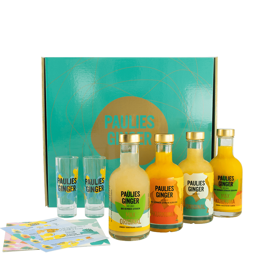 Giftbox de Alles Proever - Sap - Paulies Ginger