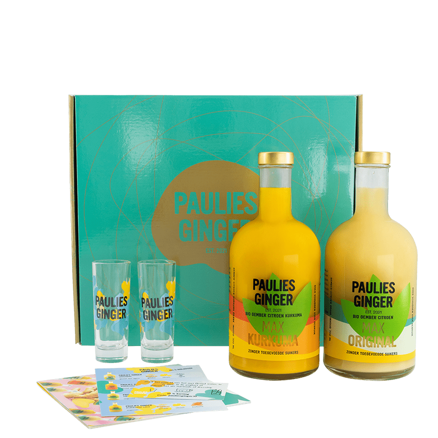 Giftbox de Rauwe Rakker - Sap - Paulies Ginger