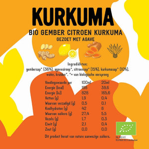 Kurkuma 700ml - Sap - Paulies Ginger