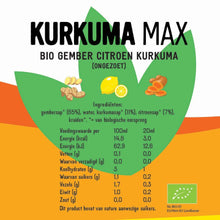 Load image into Gallery viewer, Kurkuma MAX 700 ml - Paulies Ginger
