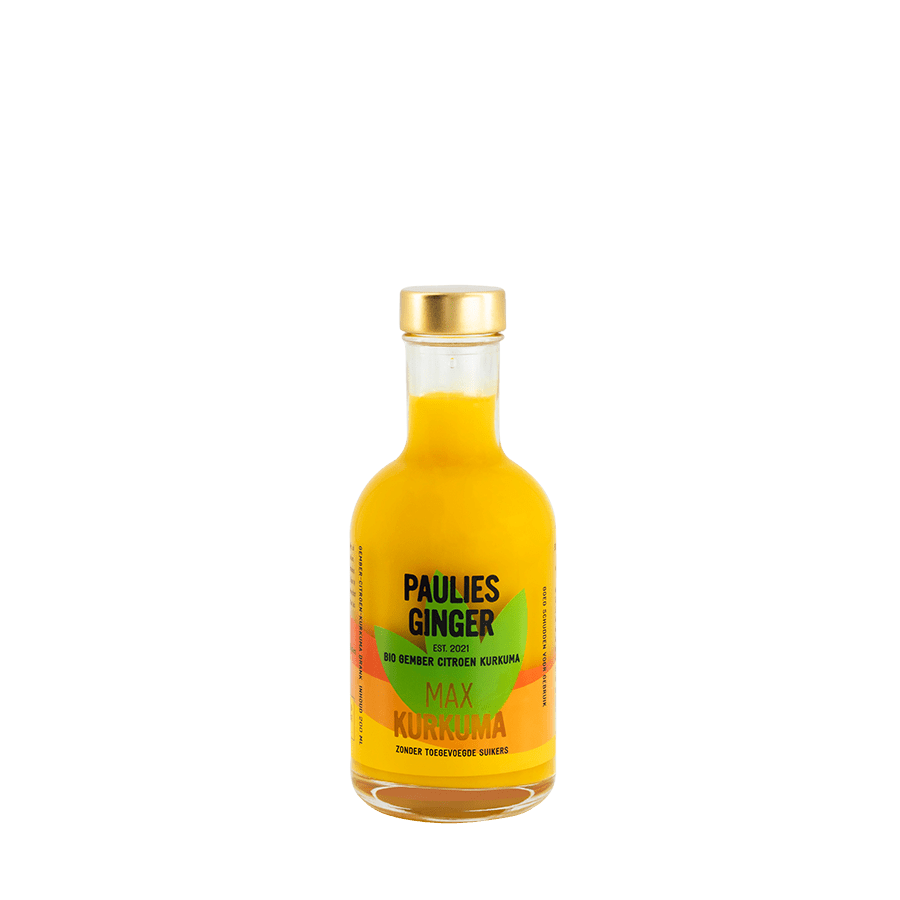 Kurkuma Shot MAX - 200ML - Sap - Paulies Ginger