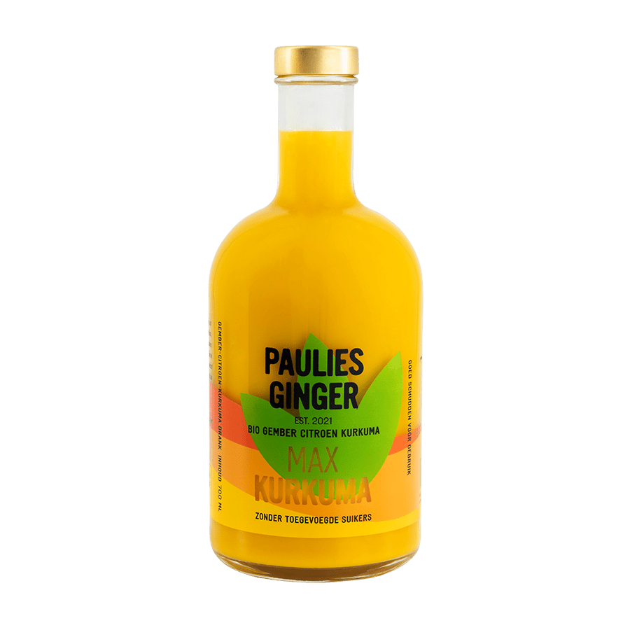 Kurkuma Shot MAX - 700ML - Sap - Paulies Ginger