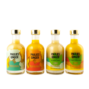  Vier smaken 4x - 200ml by Paulies Ginger  sold by Paulies Ginger 
