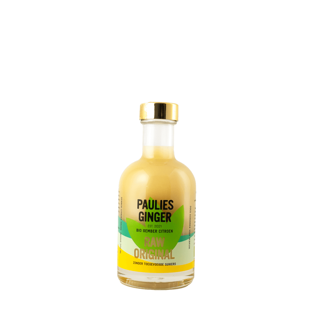  Gember Shot Original RAW - 200ML by Paulies Ginger sold by Paulies Ginger 